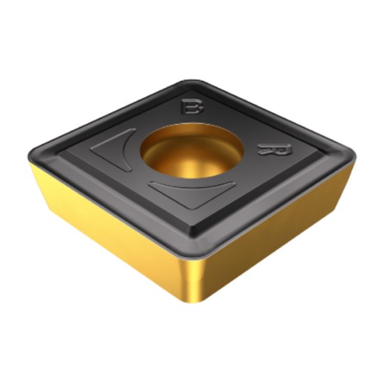 Picture of SPMT812-BR 3210 Sandvik SPMT812-BR 3210 Square Positive Carbide 0.0470 1.19mm Radius Medium, Semi Finishing