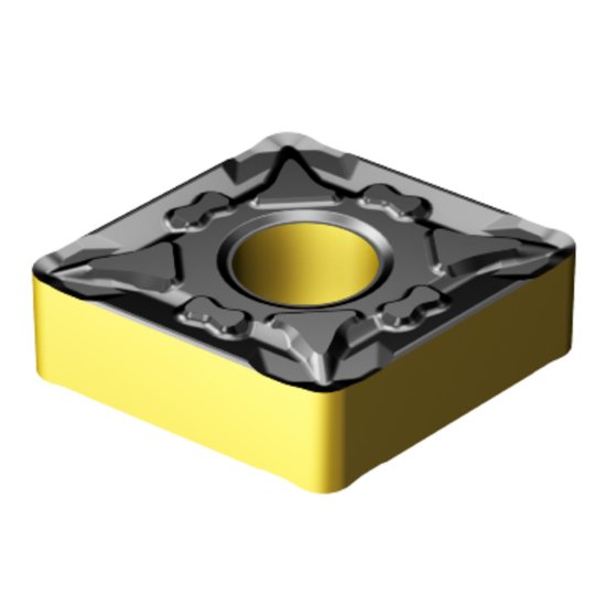 Show details for CNMG 431-MF 2220 Sandvik CNMG120404 MF 2220 80.0° Negative Carbide 0.0160 0.41mm Radius Finishing, Semi Finishing Picture of CNMG 431-MF 2220 Sandvik CNMG120404 MF 2220 80.0° Negative Carbide 0.0160 0.41mm Radius Finishing, Semi Finishing