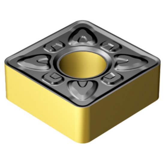 Picture of SNMG 432-XMR 2220 Sandvik SNMG 120408-XMR 2220 Square Negative Carbide 0.0310 0.79mm Radius Roughing, Medium