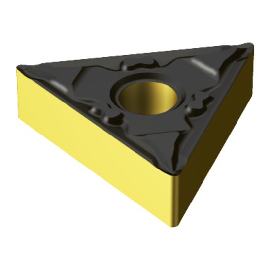 Picture of TNMG 331-MF 2220 Sandvik TNMG 160404-MF 2220 Triangle Negative Carbide 0.0160 0.41mm Radius Finishing, Semi Finishing