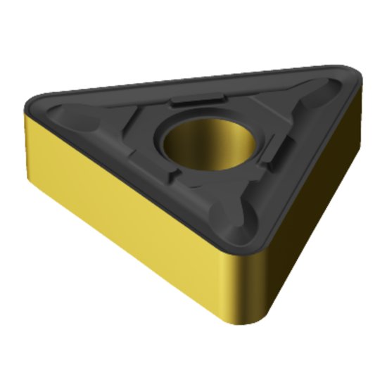 Picture of TNMG 432-MR 2220 Sandvik TNMG 220408-MR 2220 Triangle Negative Carbide 0.0310 0.79mm Radius Roughing, Medium