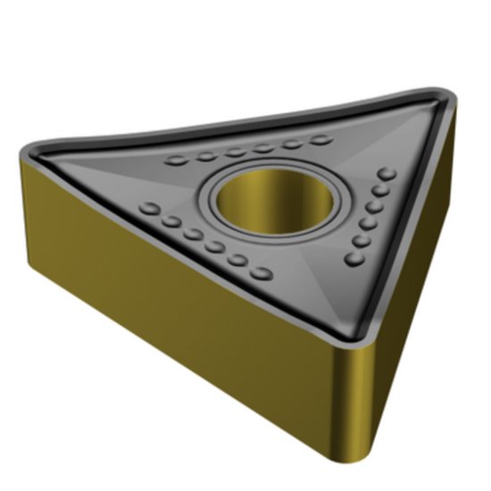 Picture of TNMM 434-MR 2220 Sandvik TNMM 2220416-MR 2220 Triangle Negative Carbide 0.0620 1.57mm Radius Roughing, Medium