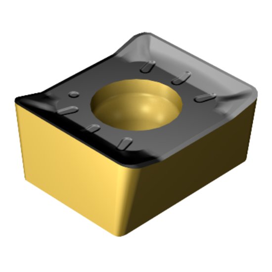 Picture of Sandvik N331.1A-115008E-M30 4330, CoroMill 331 Carbide Insert for Slotting, CVD Ti(C,N)+Al2O3+TiN Coating Insert