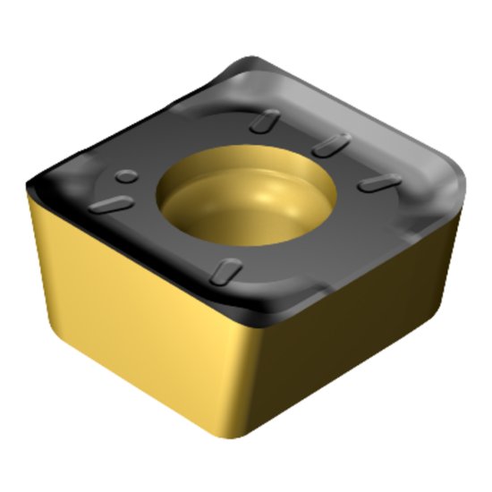 Picture of Sandvik L331.1A-115030E-M30 4330, CoroMill 331 Carbide Insert for Slotting, CVD Ti(C,N)+Al2O3+TiN Coating Insert
