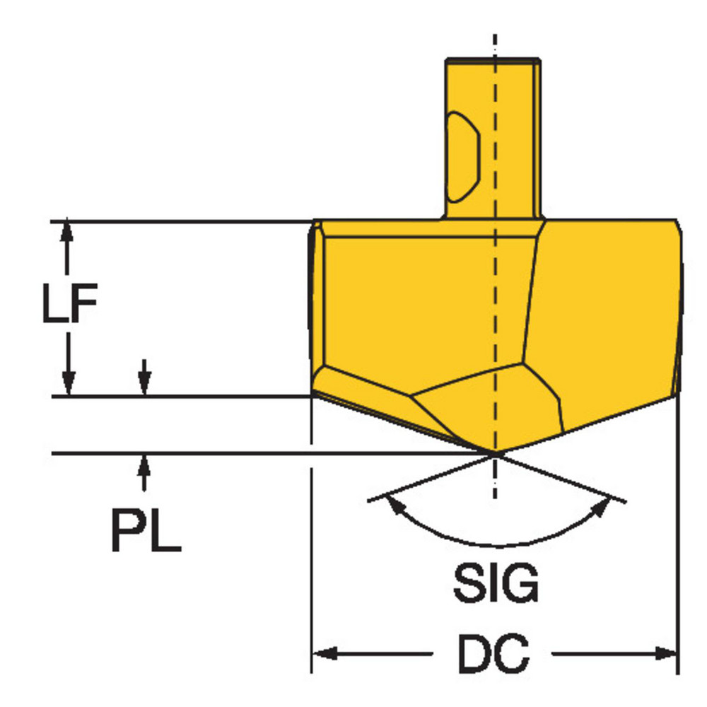 Picture of Sandvik 7358114 Drltip-870-2300-23-mm 2334