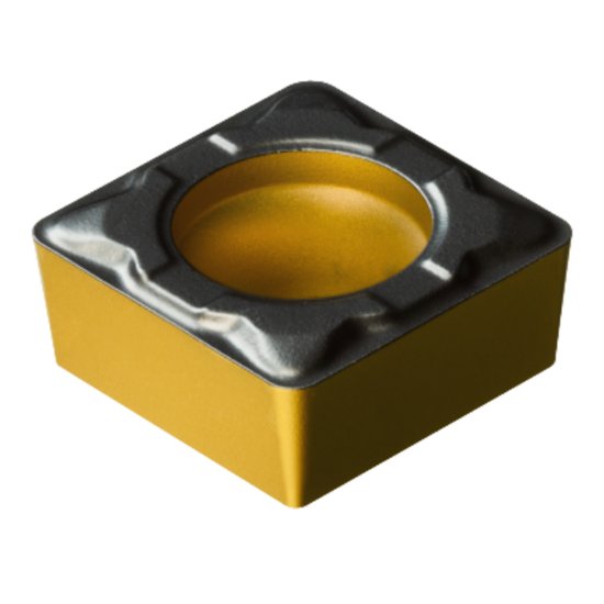 Picture of SCMT 3(2.5)2-PF 4415 Sandvik SCMT 09T308-PF 4415 Square Positive Carbide 0.0320 0.81mm Radius Finishing, Semi Finishing