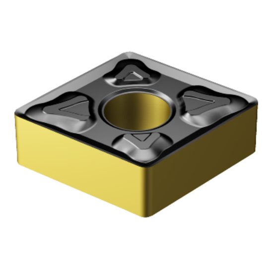 Picture of CNMG 432-XM 4415 Sandvik CNMG120408 XM 4415 80.0° Negative Carbide 0.0320 0.81mm Radius Medium, Semi Finishing