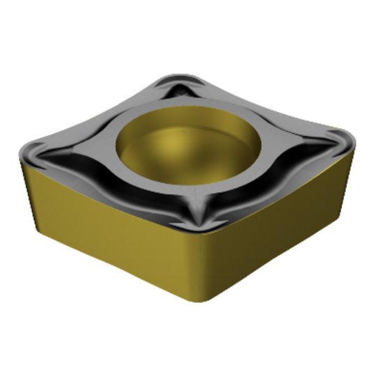 Picture of CCMT 3(2.5)1-UM 4425 Sandvik CCMT09T304 UM 4425 80.0° Positive Carbide 0.0160 0.41mm Radius Medium, Semi Finishing