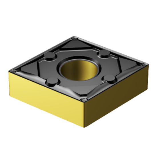 Picture of CNMG 431-WF 4425 Sandvik CNMG120404 WF 4425 80.0° Negative Carbide 0.0160 0.41mm Radius Finishing, Semi Finishing