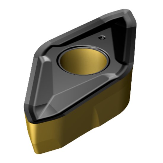 Picture of CP-B1108-H3 4425 Sandvik CP B1108 H3 4425 40.0° Positive Carbide 0.0310 0.79mm Radius Finishing, Semi Finishing