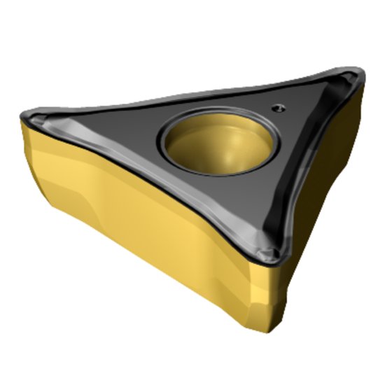 Picture of CP-A1108-L3WX 4425 Sandvik CP A1108 L3WX 4425 Triangle Positive Carbide 0.0310 0.79mm Radius Finishing, Semi Finishing