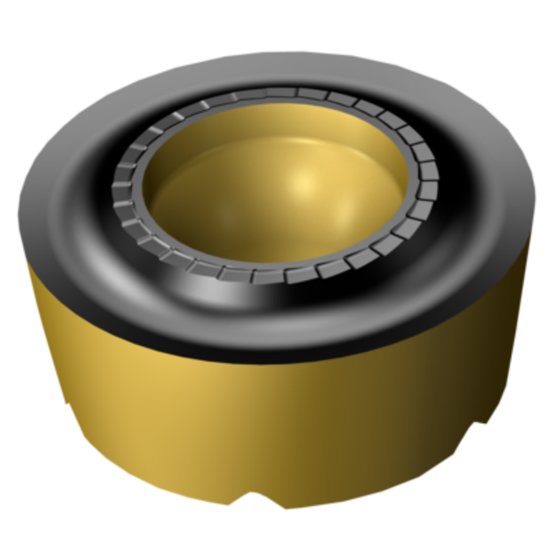 Picture of RCMT 10 T3 MP-M3 4425 Sandvik RCMT 10 T3 MP-M3 4425 Round Positive Carbide 0.1970 5.00mm Radius Medium, Semi Finishing