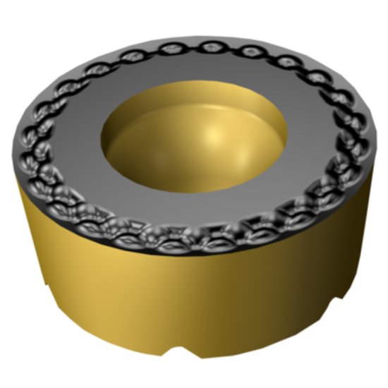 Picture of RCMT 16 06 MP-L3 4425 Sandvik RCMT 16 06 MP-L3 4425 Round Positive Carbide 0.3150 8.00mm Radius Medium, Semi Finishing