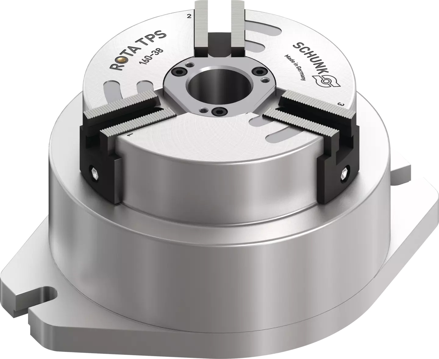 Picture of Schunk Work Holding Chuck neumatic 0816137 Rota Tps 160-38 K-Sv90°