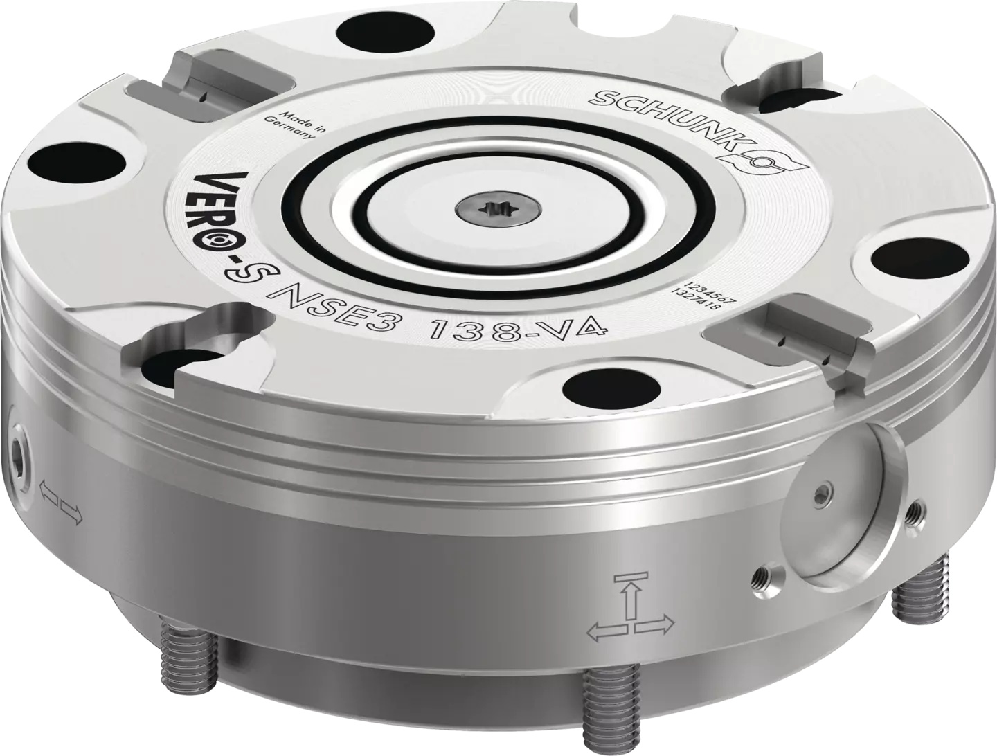 Picture of Schunk 1327418 Nse3 138-V4-K QC Pallet Systems Pallet Module