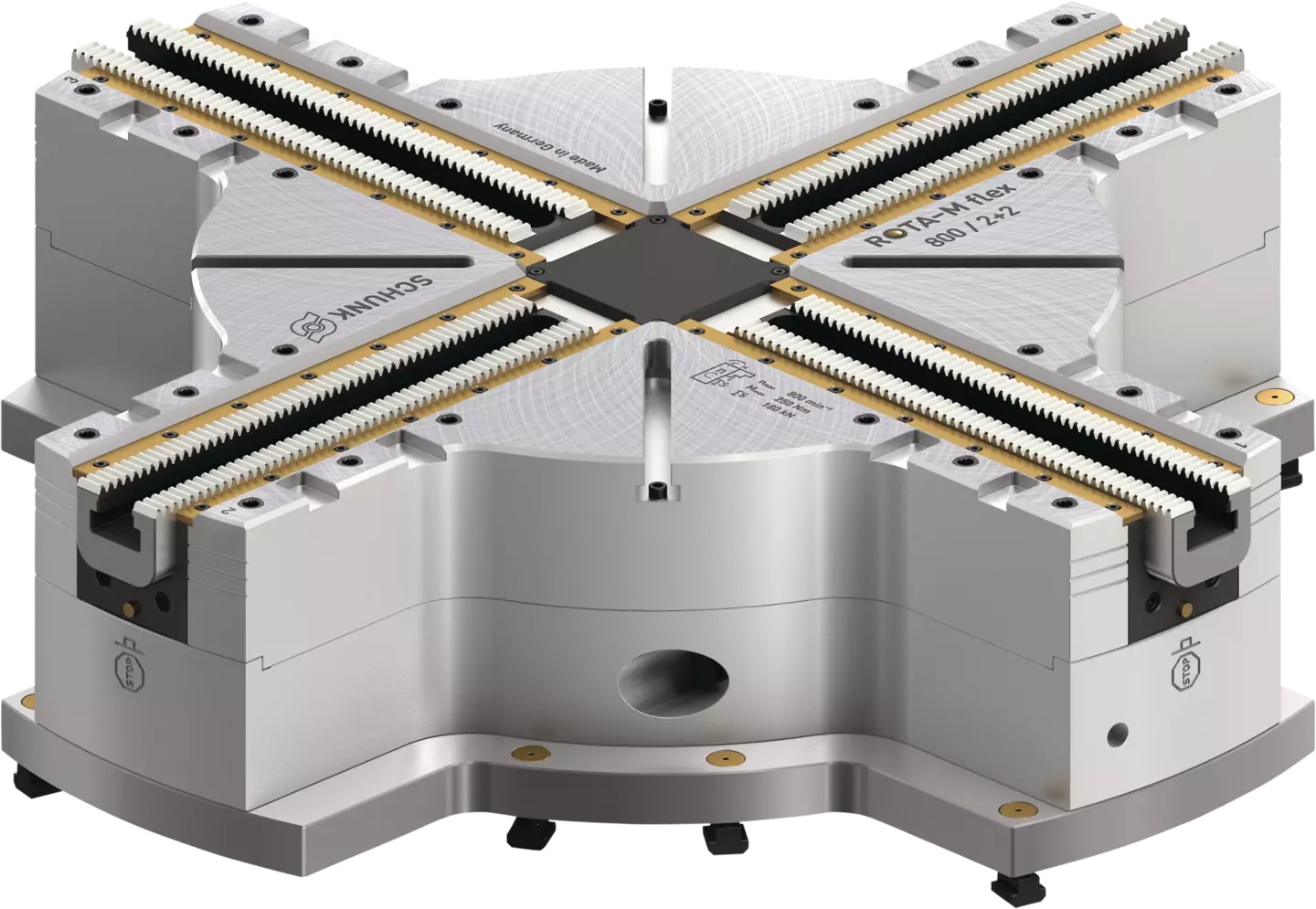 Picture of Schunk Work Holding Chuck anual 1446775 Rota-Ml Flex 2+2 800 M2