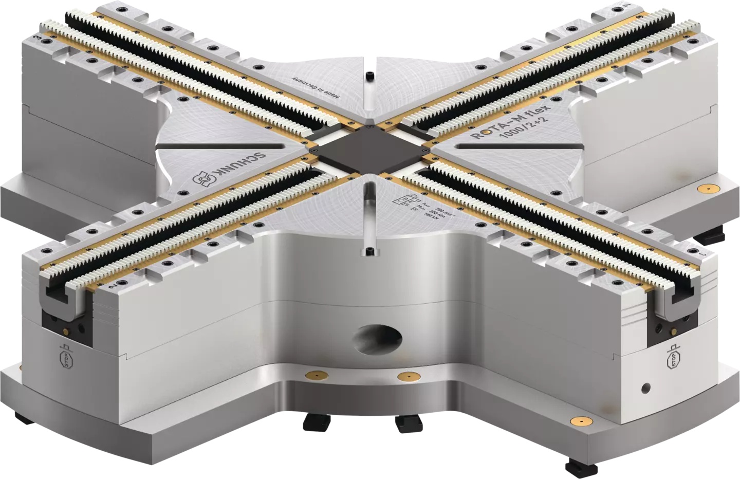 Picture of Schunk Work Holding Chuck anual 1446776 Rota-Ml Flex 2+2 1000 M2