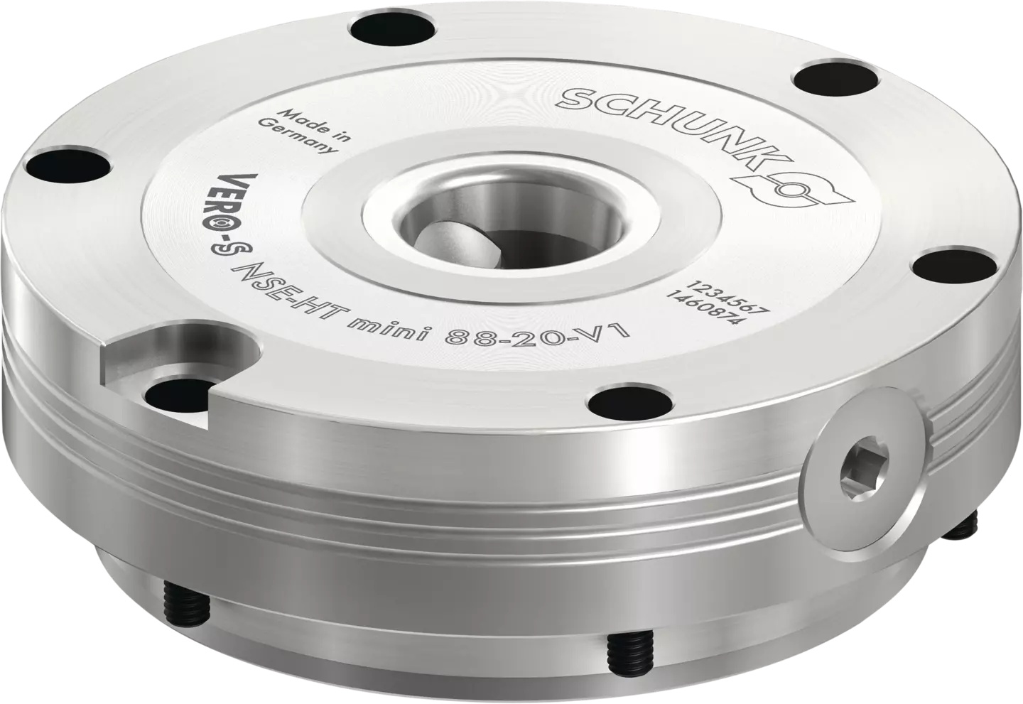 Picture of Schunk 1460874 Nse-Ht Mini 88-20-V1 QC Pallet Systems Pallet Module