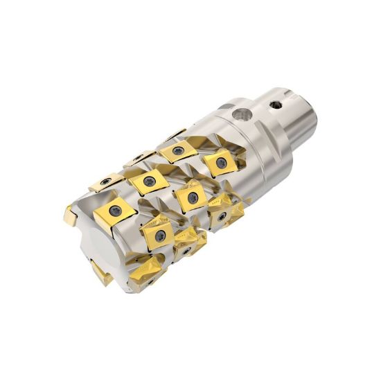 Picture of Seco C4-R217.94-044-057-08.4A Milling 90.0°, End Mill, Quick Change, Corn Cob