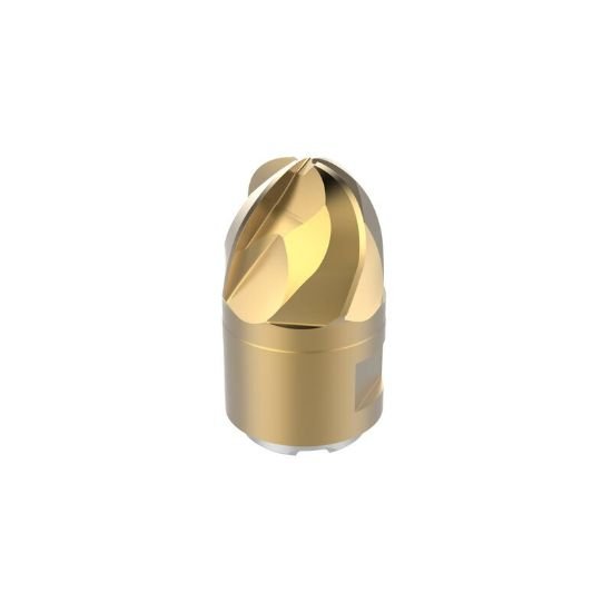 Picture of Seco MP16-0.625-.39-B90Z4-M04 MP3000 Milling End Mill,Replacable Head Ball Nose Carbide TiAlN