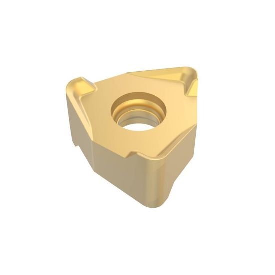 Picture of Seco XNEX080616TR-ME09 F40M Milling Insert Trigon Carbide TiAIn + TiN