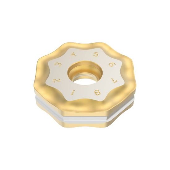 Picture of Seco ONMU090520ANTN-M14 MK1500 Milling Insert Octagonal Carbide TiAIn + TiN