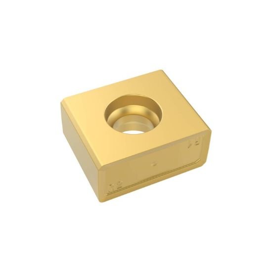 Picture of Seco LNHQ170740TN4-M13 F40M Milling Insert Rectangle Carbide TiAIn + TiN