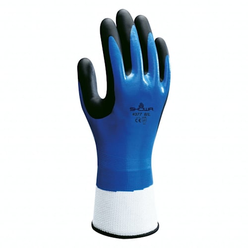 Picture of Showa Sg2502175 377M-07 Gloves M Blue