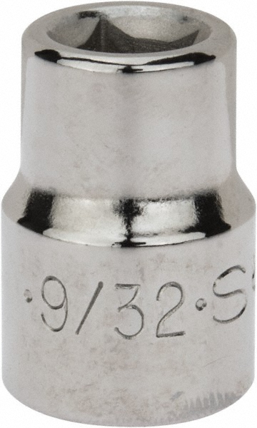 Picture of SK 41439 9/32 X 3/8 Drive 4 Pt Hex Plug Sckt