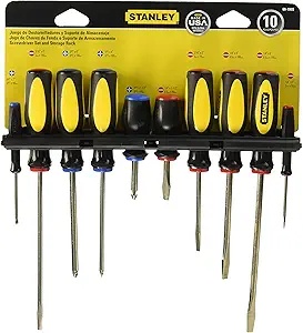 Picture of Stanley 60-100 60-100 10PC ScrewDriver Set Stanley