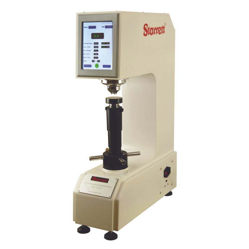 Picture of Starrett 3833 Digital Superficial Rockwell Hardness Tester with Touchscreen - Closed Loop Load Cell