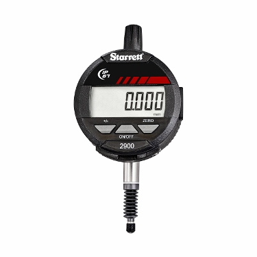 Picture of Starrett 2900-2 Digital Indicator, IP67 Protection, SPC Output, .5"/12mm Range, 0.01mm/0.001mm/.0005"/.0001"/.00005" Res.