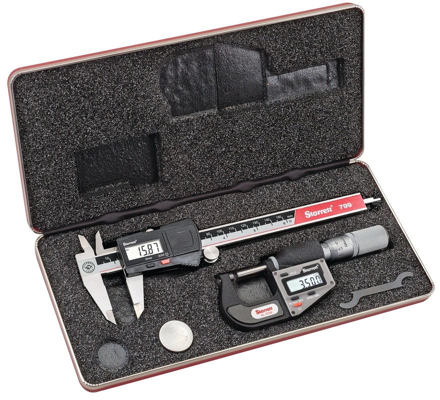 Picture of Starrett S766Maz Electronic Tool Set, Metric, Wo/Output