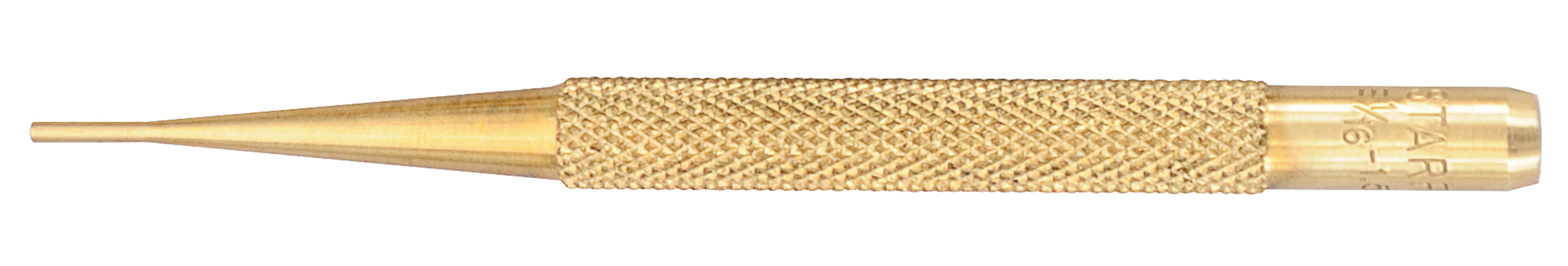 Picture of Starrett B565A Brass Drive Pin Punch, 1/16" Diam X 4" L