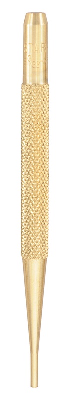 Picture of Starrett B565B Brass Drive Pin Punch, 3/32" Diam X 4" L