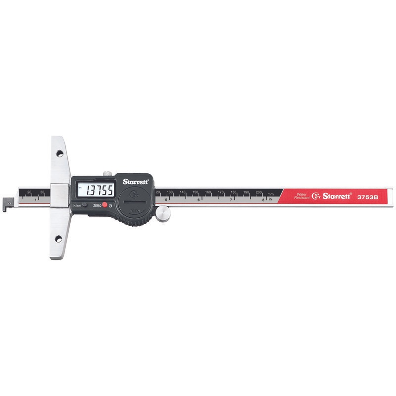 Picture of Starrett 798A-8/200 8" Electronic Depth Gage, .0005" Resolution, 0-8" Range, SPC Output