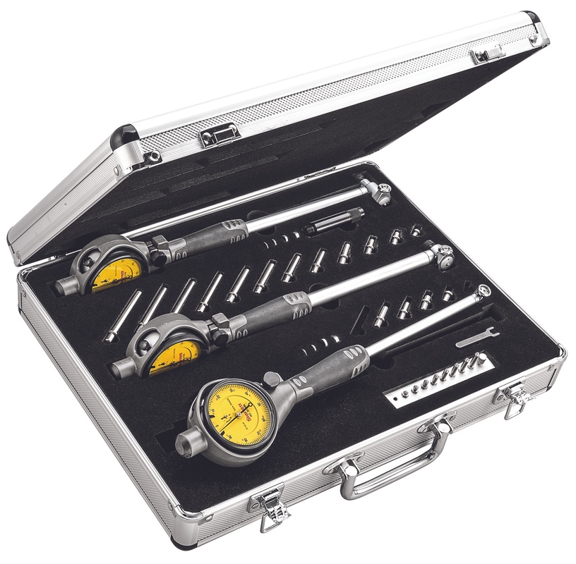 Picture of Starrett S3089MZ-181-160J Dial Bore Gage (Set Of 3), Metric 50-160mm