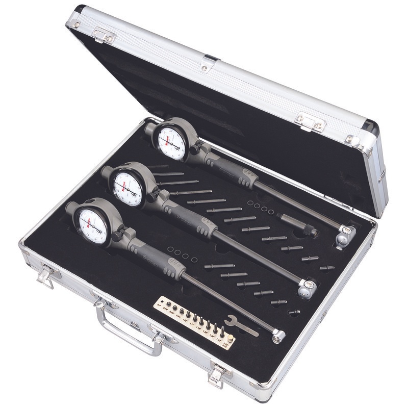 Picture of Starrett S3089Z-131-6J Dial Bore Gage (Set Of 3), 0.7"-6"