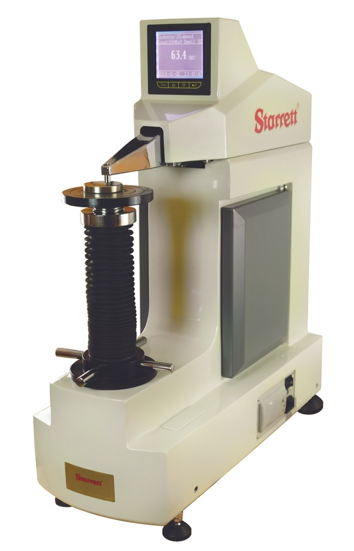 Picture of Starrett 3823 Digital Twin Rockwell-Superficial Rockwell Hard Tester with Dolphin Nose, Touchscreen, Load Cell