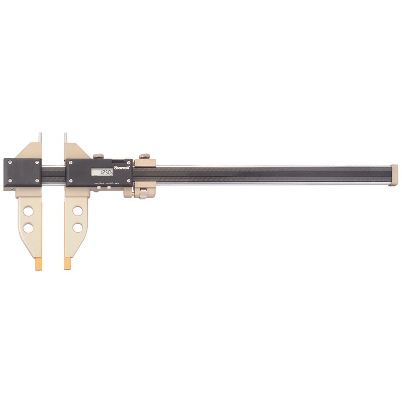 Picture of Starrett 5002BZ-16/400 Electronic Slide Caliper, Carbon Fiber, Stainless Steel, SPC Output, .0005"/0.01mm, 0-20"/0-500mm