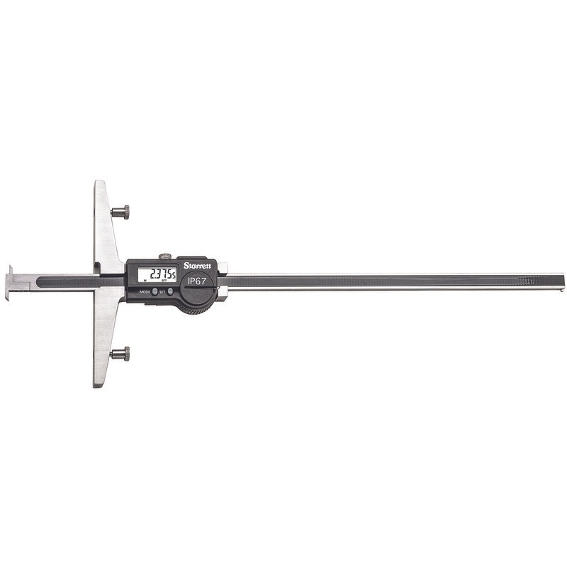 Picture of Starrett 3753B-12/300 12" Electronic Depth Gage, .0005" Resolution, 0-12" Range, SPC Output