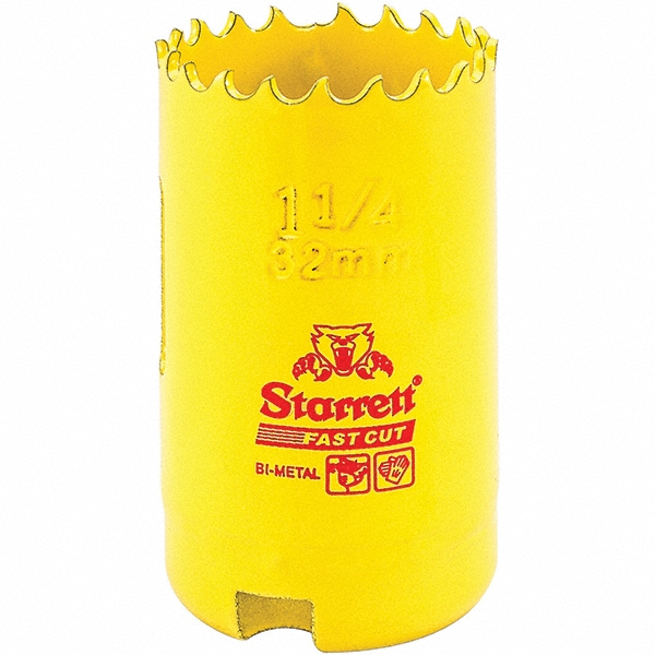 Picture of Starrett 488 1-1/4? HSS Fast Cut Hole Saw