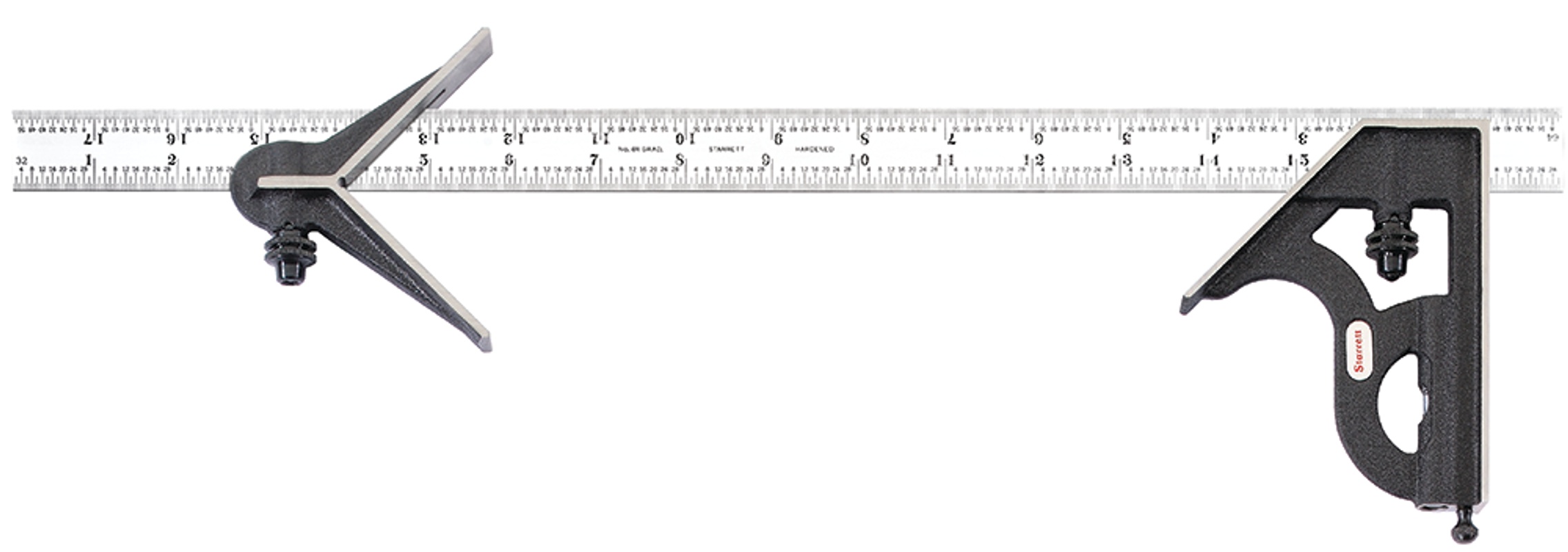 Picture of Starrett 11HC-18-4R Combination Square, 18", 4R Grads
