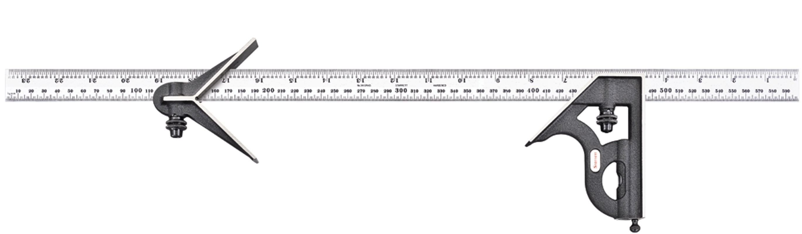 Picture of Starrett 11MEHC-600 Combination Square, 600mm, #36 Grads