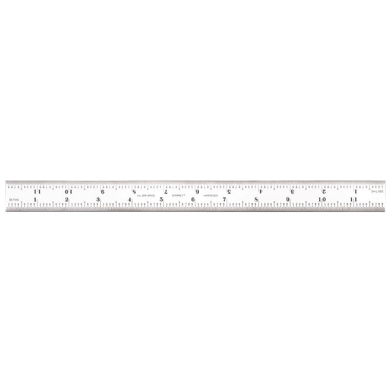 Picture of Starrett Cb12-16R Blade Only, Satin Chrome, For Combination Set, 12"