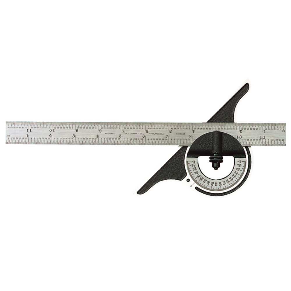 Picture of Starrett 12-18-4R Bevel Protractor, 18", Non Reversible