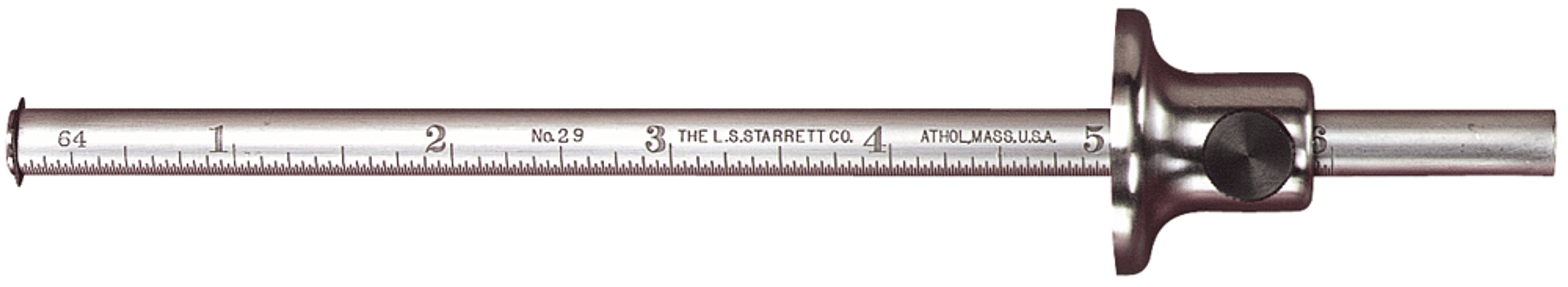 Picture of Starrett 29B Scratch Gage, 6", 64Th Grads