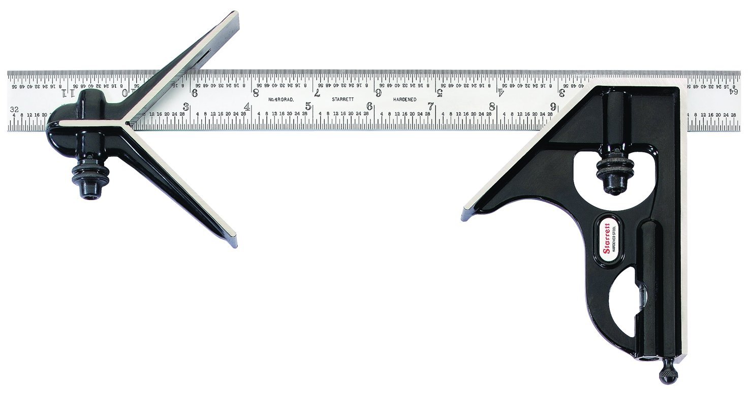 Picture of Starrett 33HC-24-4R Combination Square, 24", 4R Grads