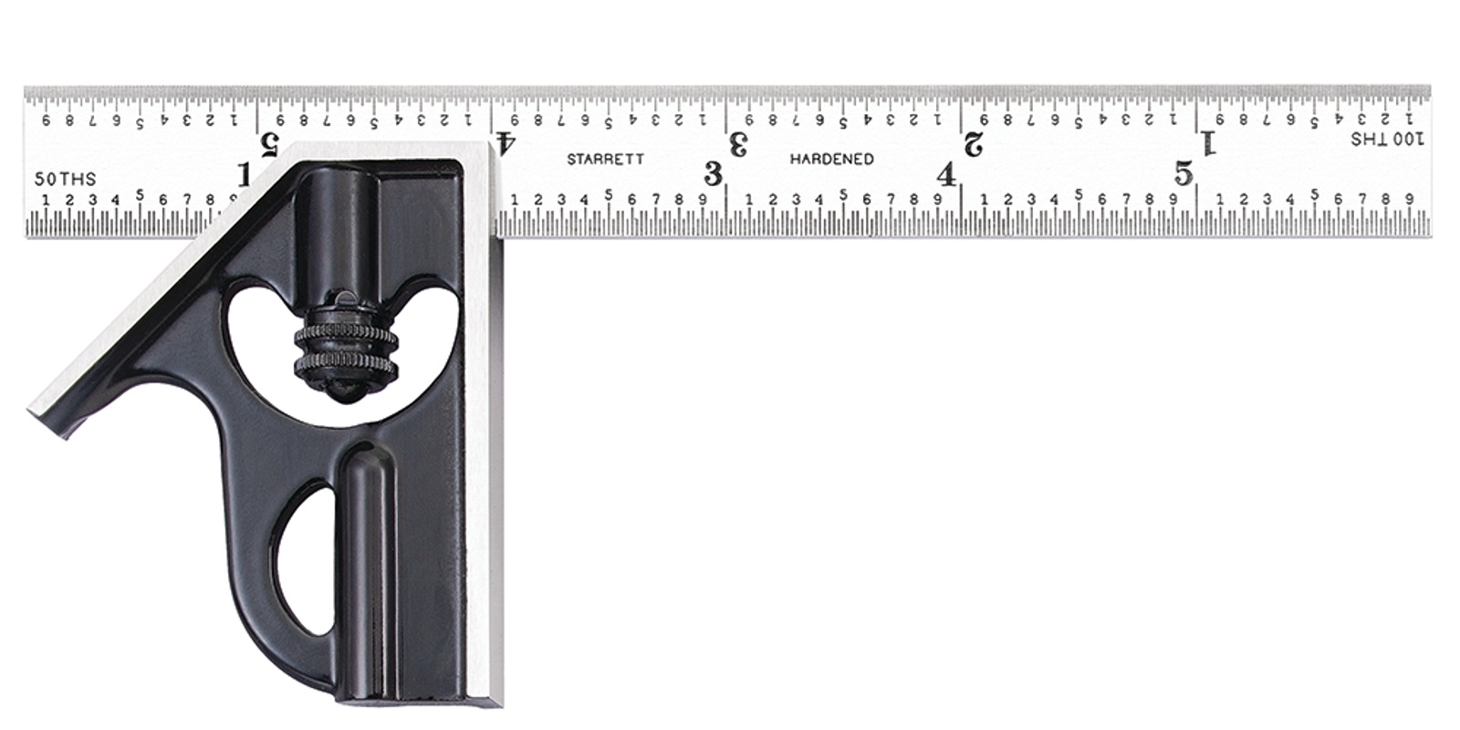 Picture of Starrett 33JH-6-16R Junior Combination Square, 6", 16R