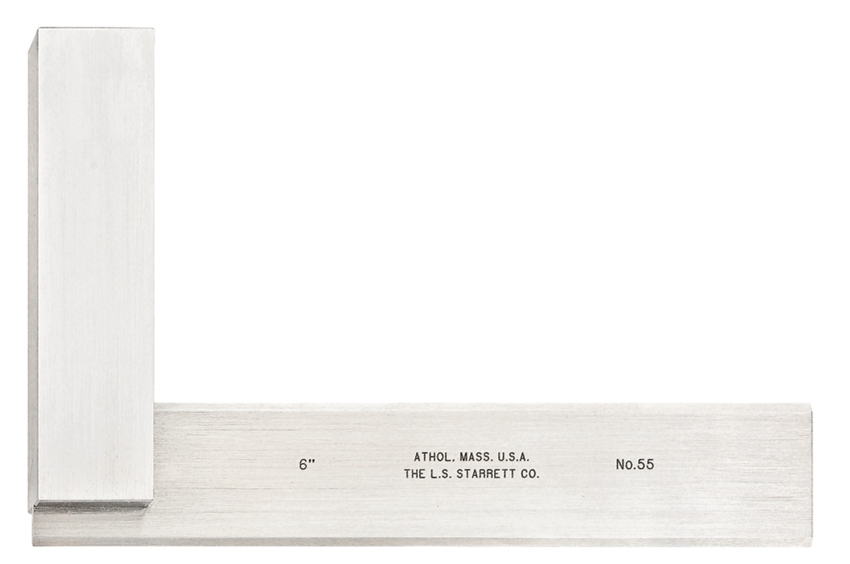 Picture of Starrett 55-6 Master Precision Square, Beveled Edge, 6"
